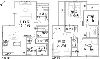 Ａ棟建物平面図