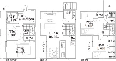 Ｆ棟建物平面図