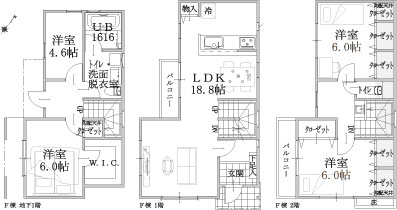 Ｆ棟建物平面図