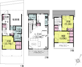 C棟建物平面図