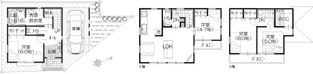 A棟建物平面図