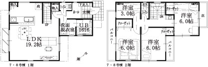 7・8号棟建物平面図