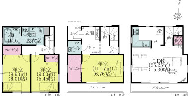 D棟建物平面図