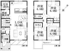 Ａ棟建物平面図