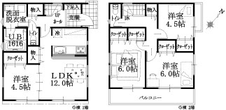 G棟建物平面図