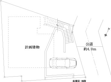 配置図・地下車庫