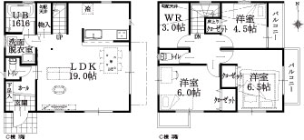 C棟建物平面図