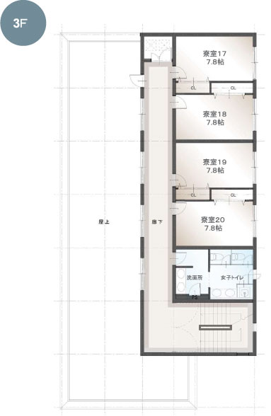 3階平面図