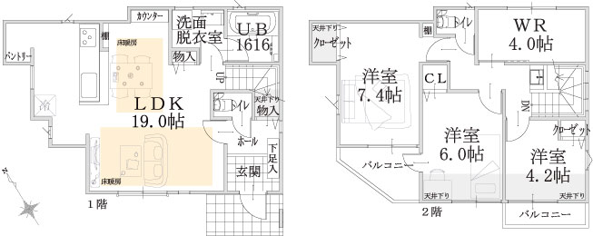 建物平面図