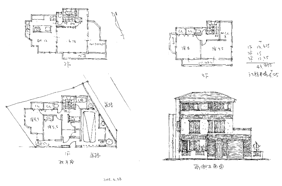 建物参考平面図