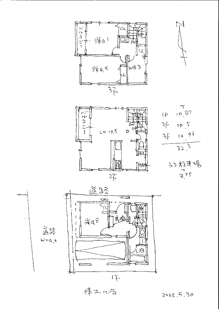 建物参考平面図