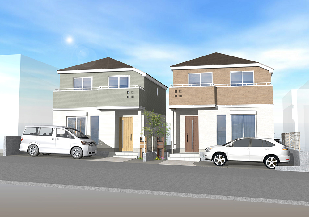 完成イメージパース